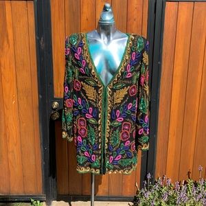 COPY - Beautiful Vintage Sequined Jacket